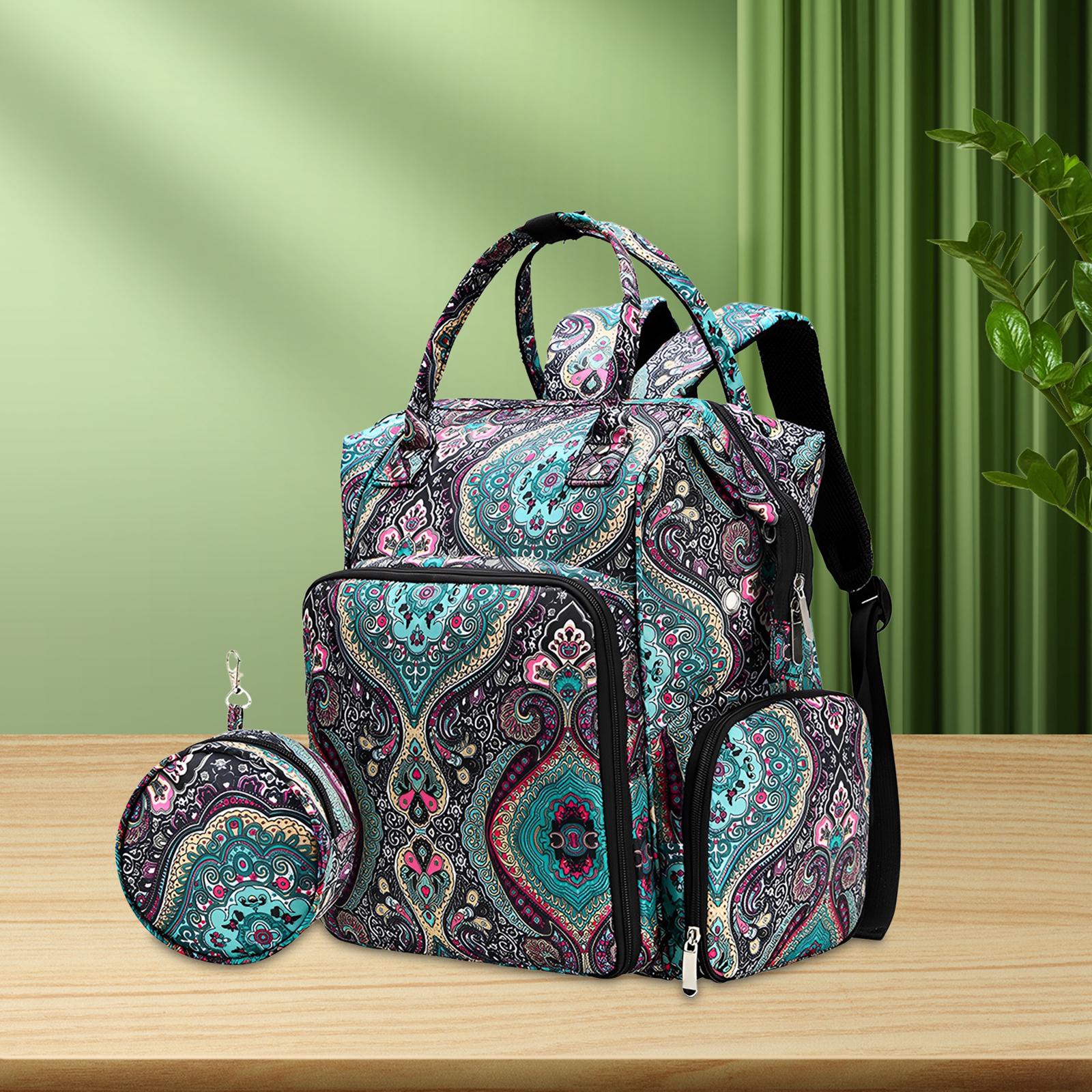 Crochet Backpack Attachments Large Capacity Tote Bag for Yarn Traveling