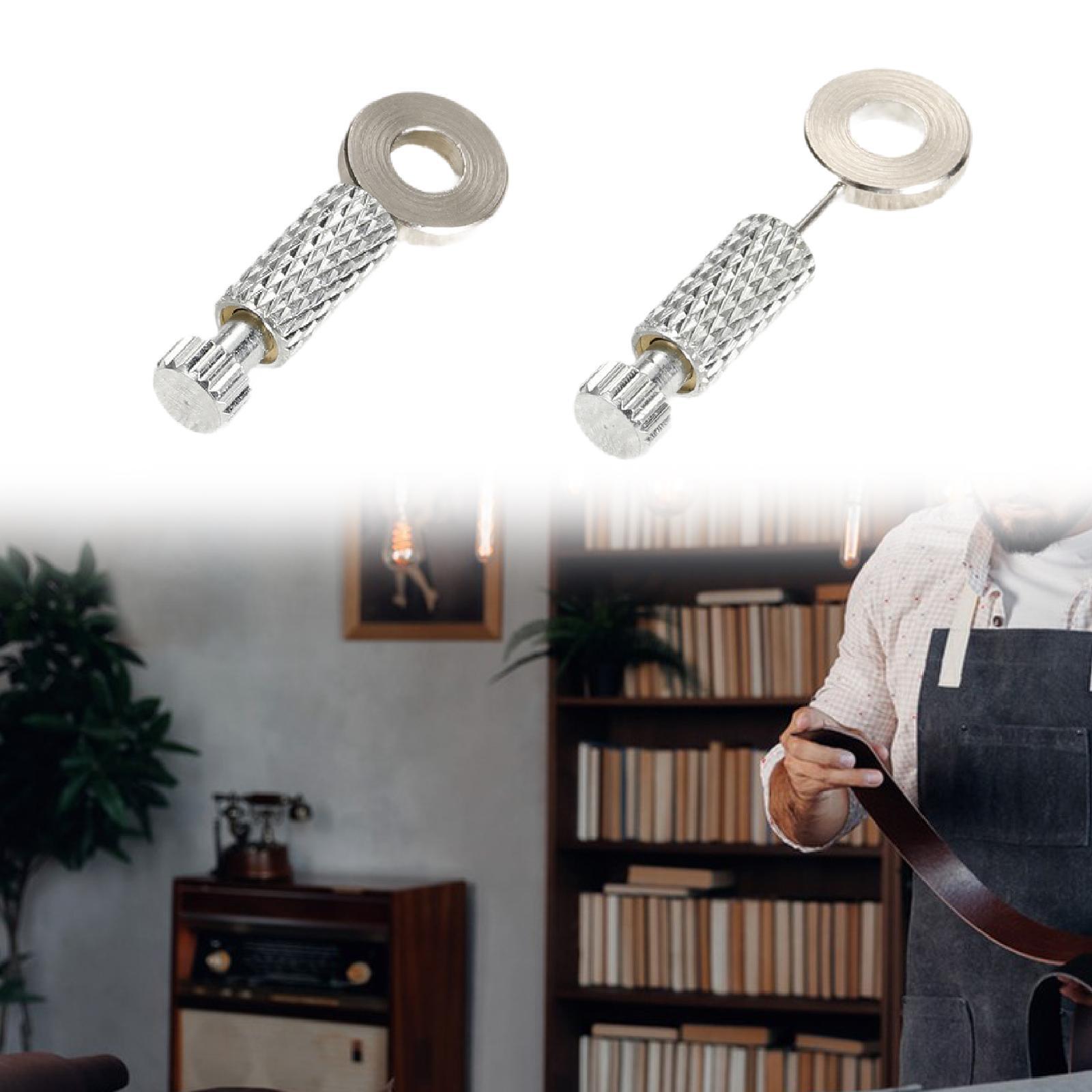 2 Pieces Leather Craft Fixed Tools 12mm 18mm Leather Sewing Positioning Pins