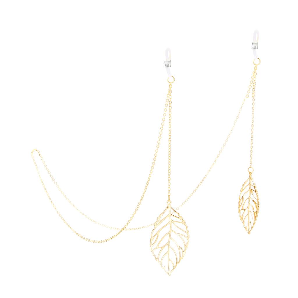 Eyeglasses Gold Chain Glasses Necklace Lanyard Sunglasses Eyewear Retainer 1#