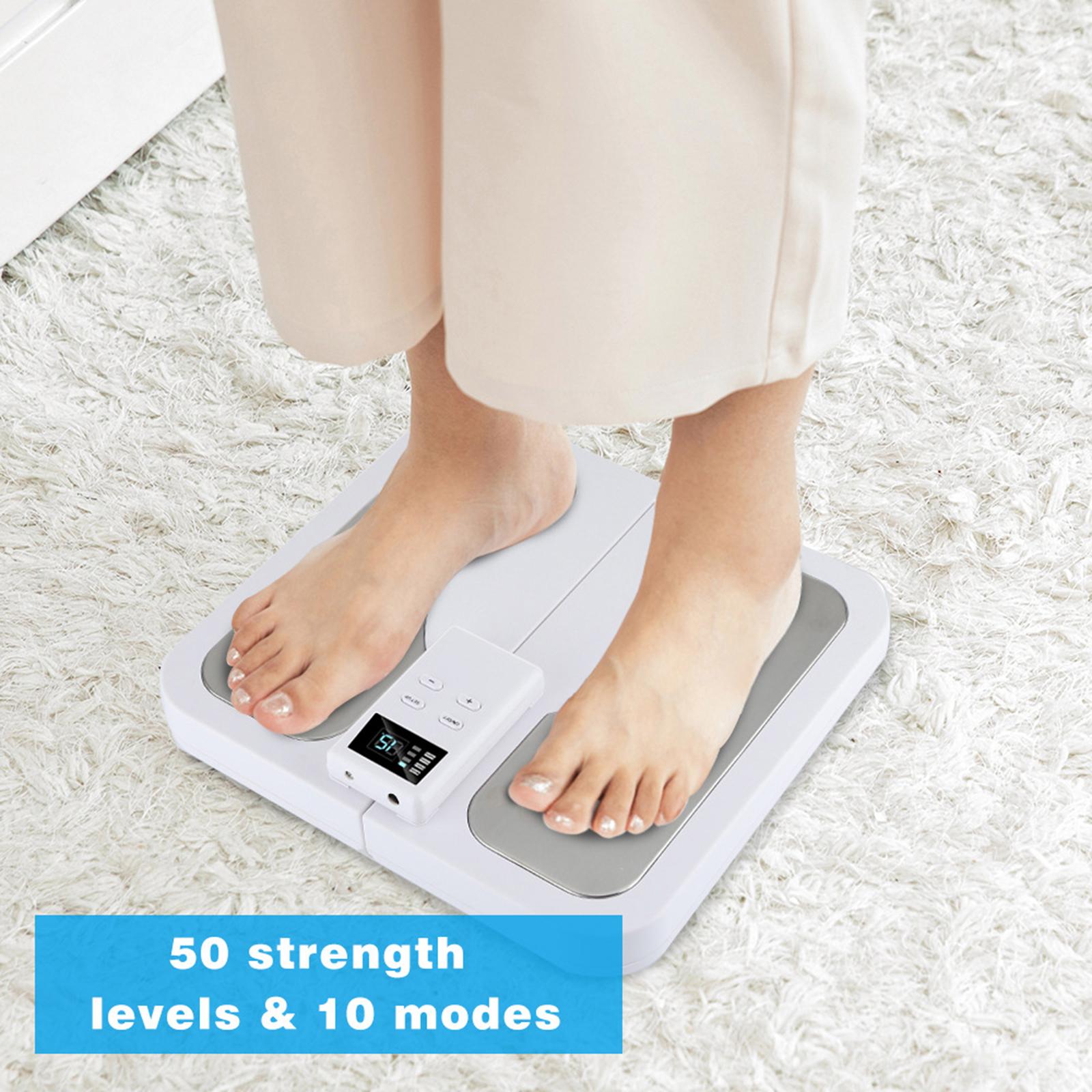 EMS Foot Massager Leg Reshaping Electric Deep Kneading Muscle W/Remote