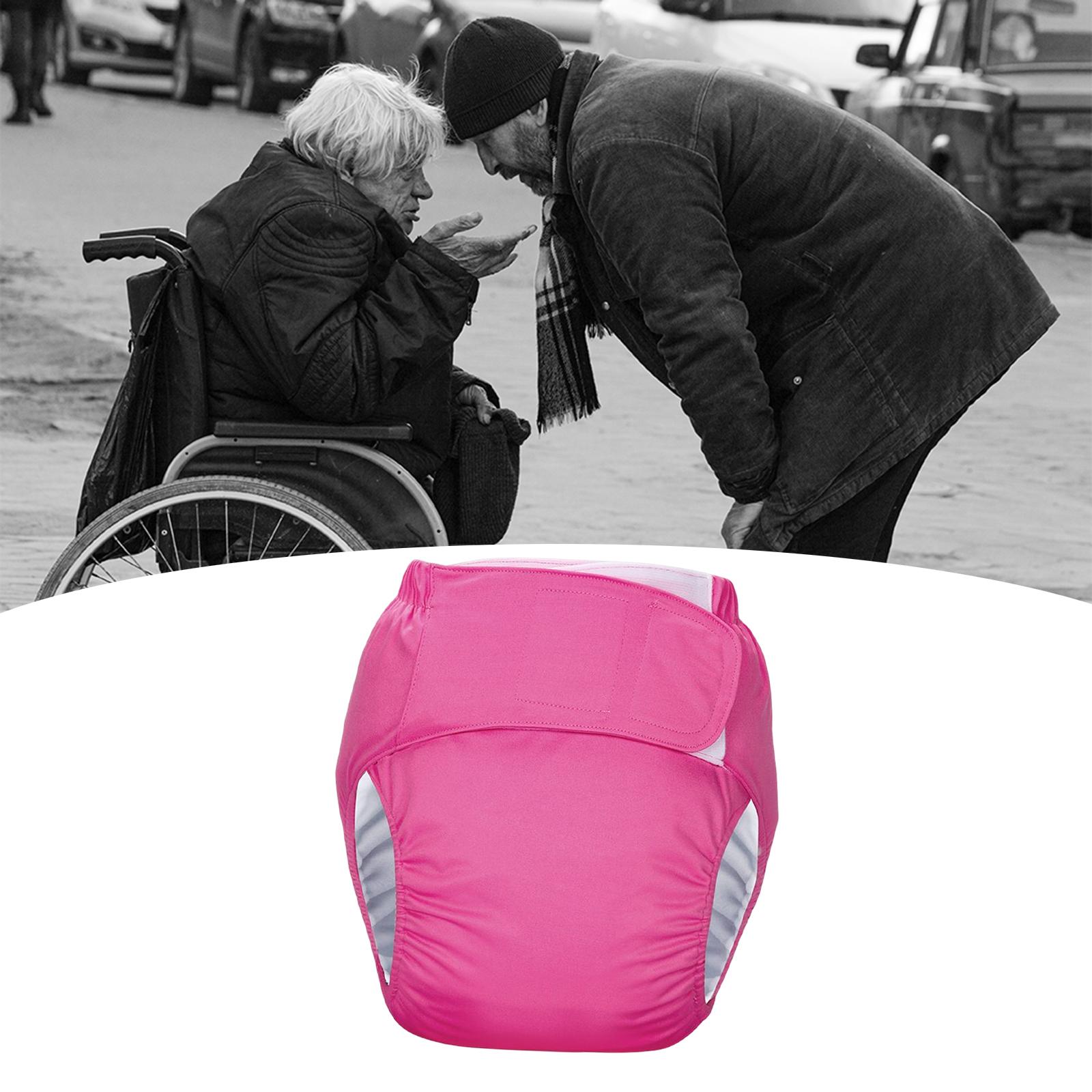 Adult Cloth Diaper Nappy Moisture Absorbing Leak Proof for Incontinence