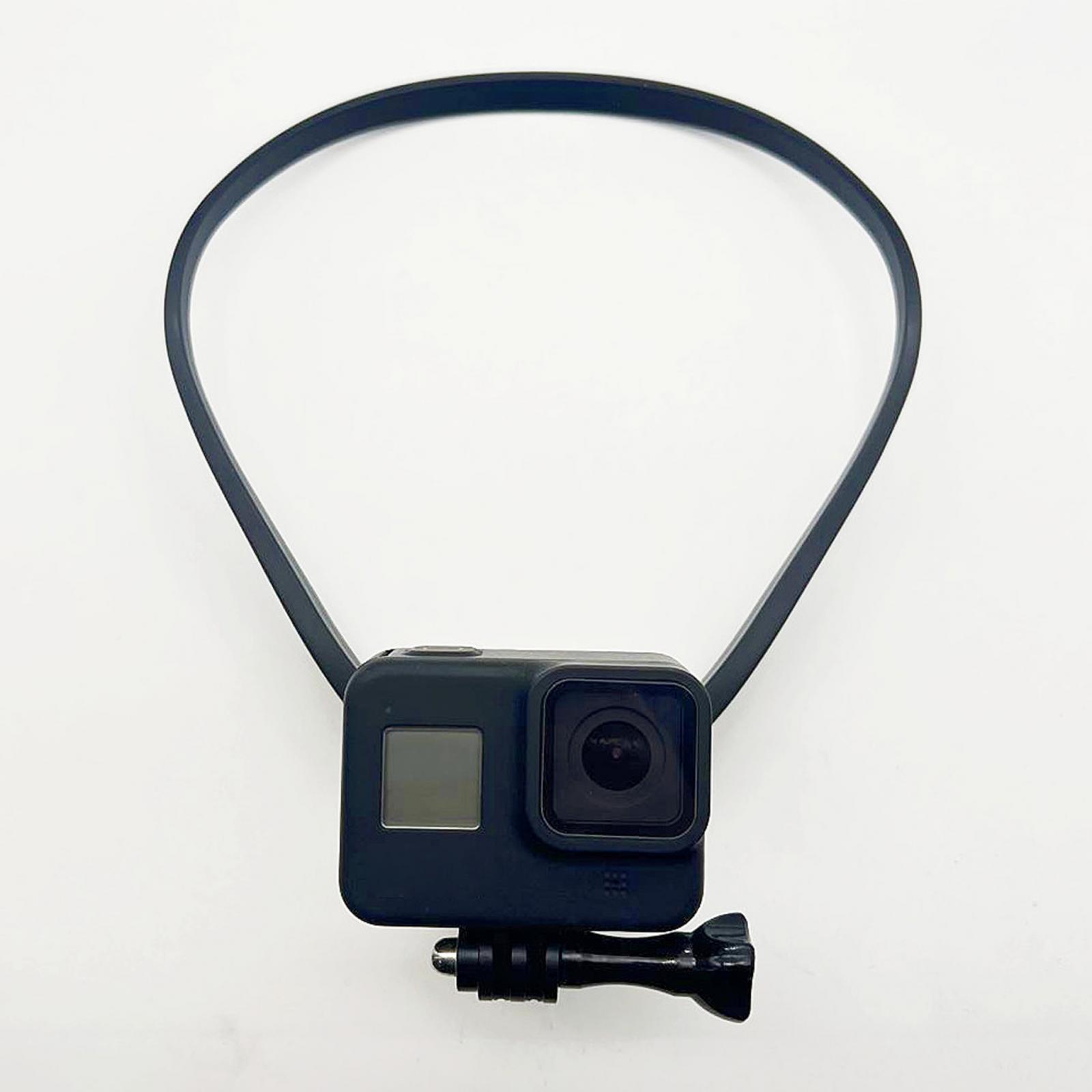 Selfie Neck Holder Mount Bendable Action Camera Mount for Vlog Camera Sports Without phone holder