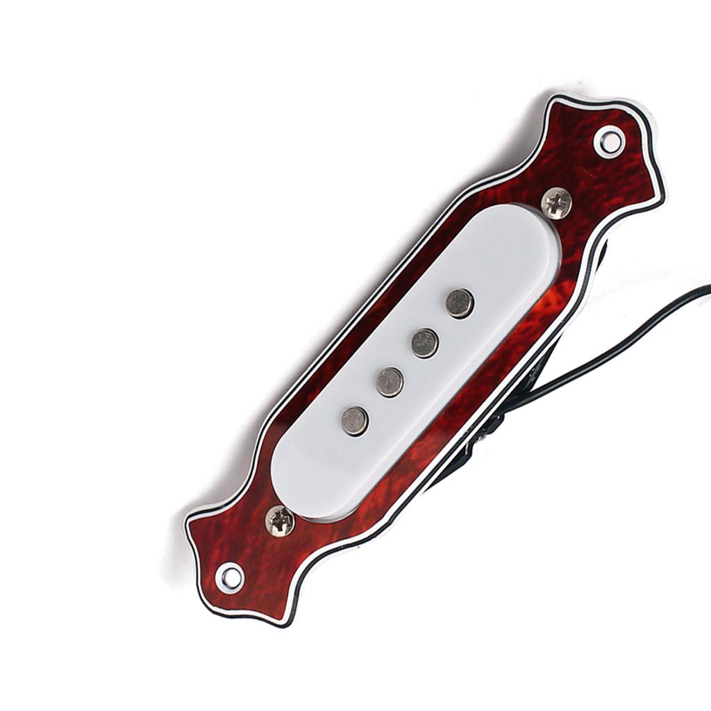 Pre-Wired 4-String Single Coil Guitar Pickup Harness with Volume & Tone