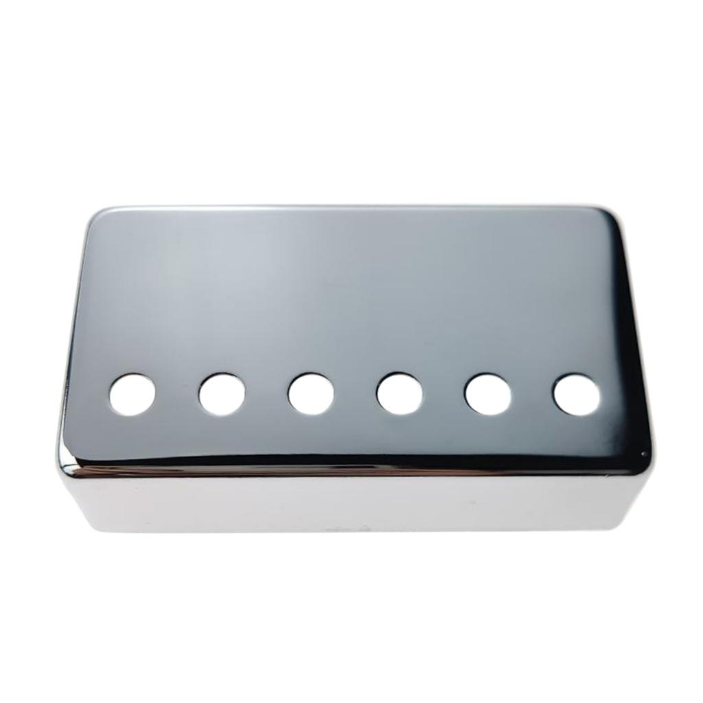 Silver Humbucker Guitar Pickup Cover 52mm Pole Spacing for LP Parts