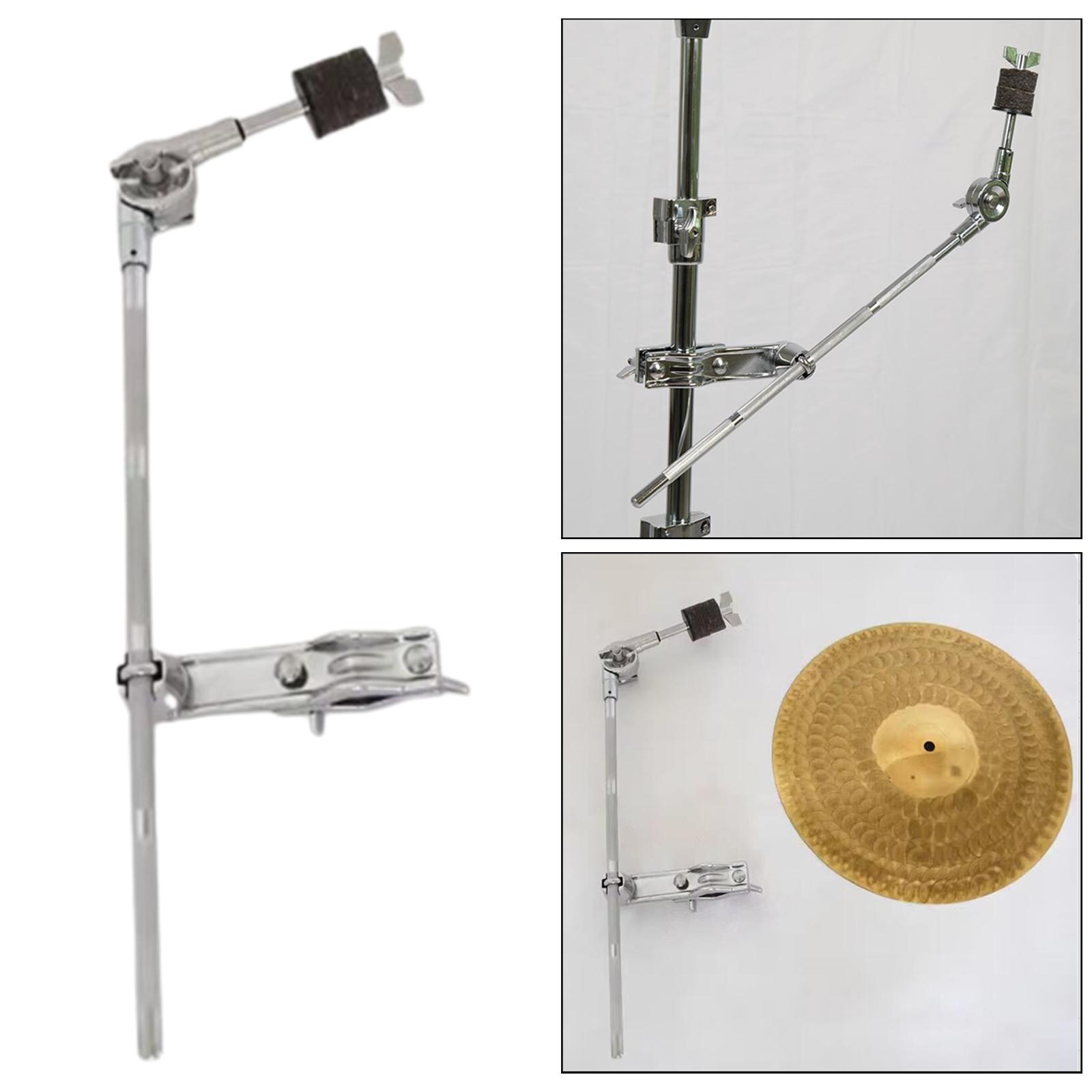 Metal Drum Extension Clamps Holder Adjustable Extension Arm Cymbal Boom Arm