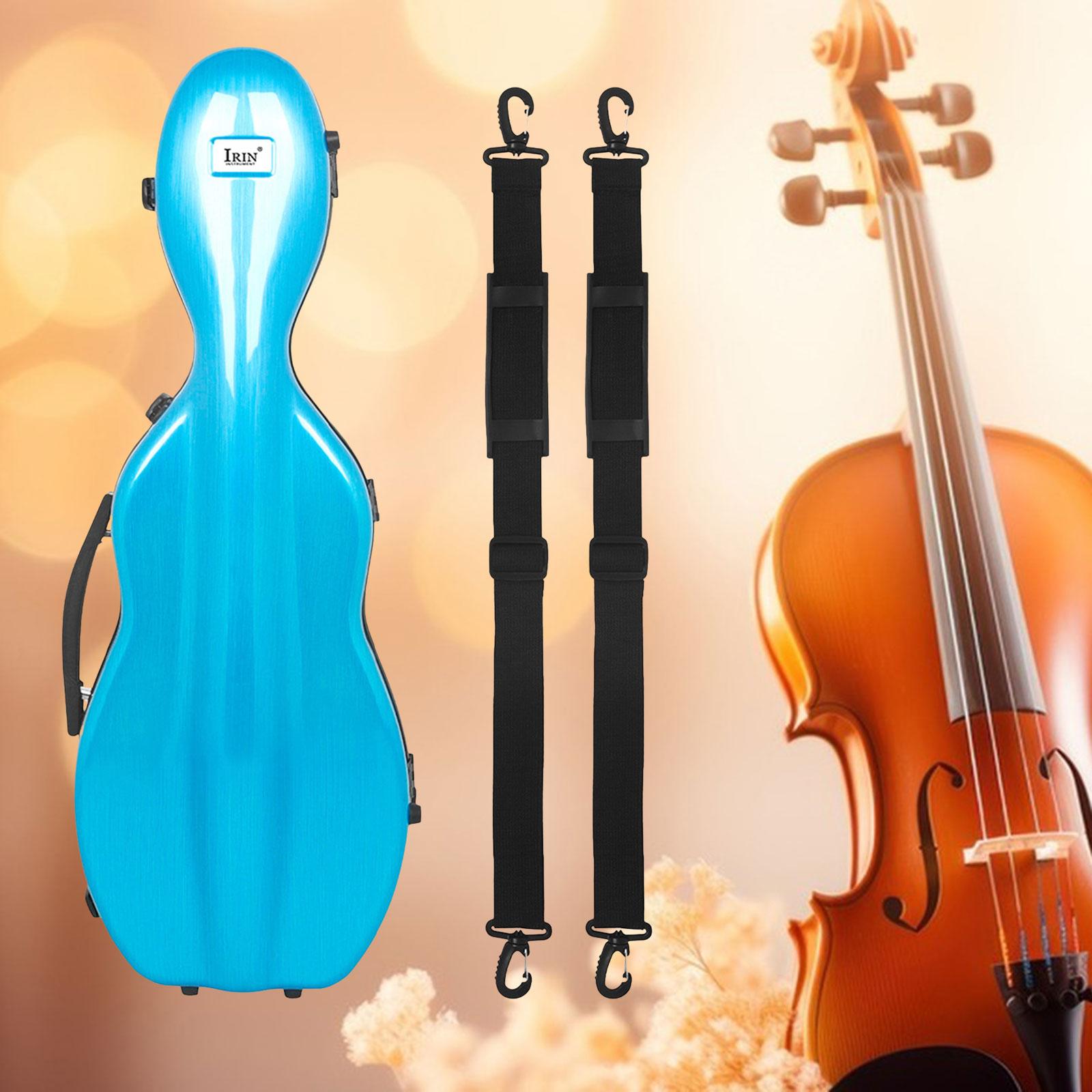 4/4 Violin Case Protective Violin Storage Box for Violin Lovers Players Gift blue