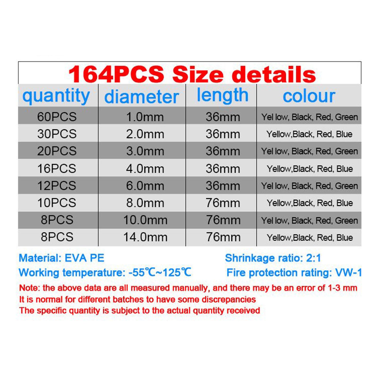 Insulation Sleeving Heat tube Heat tube Wire Cable Sleeve 560