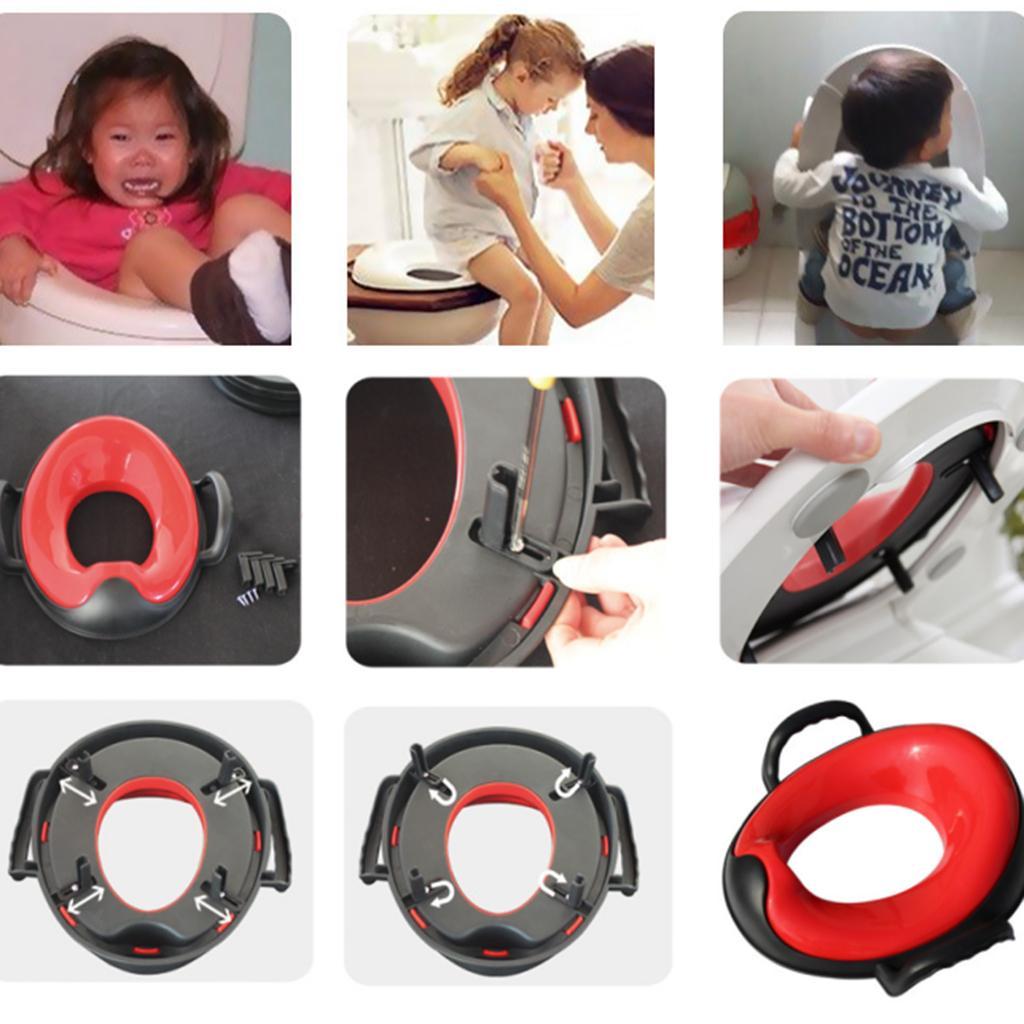 Baby Kids Toddler Travel Padded Potty Seat Cushion Toilet Training With