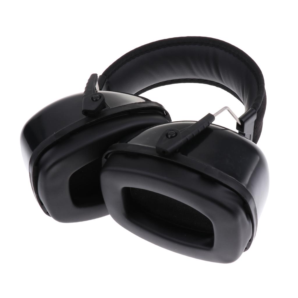 Study Sleeping Ear Defenders Earmuffs Hearing Protection  Black