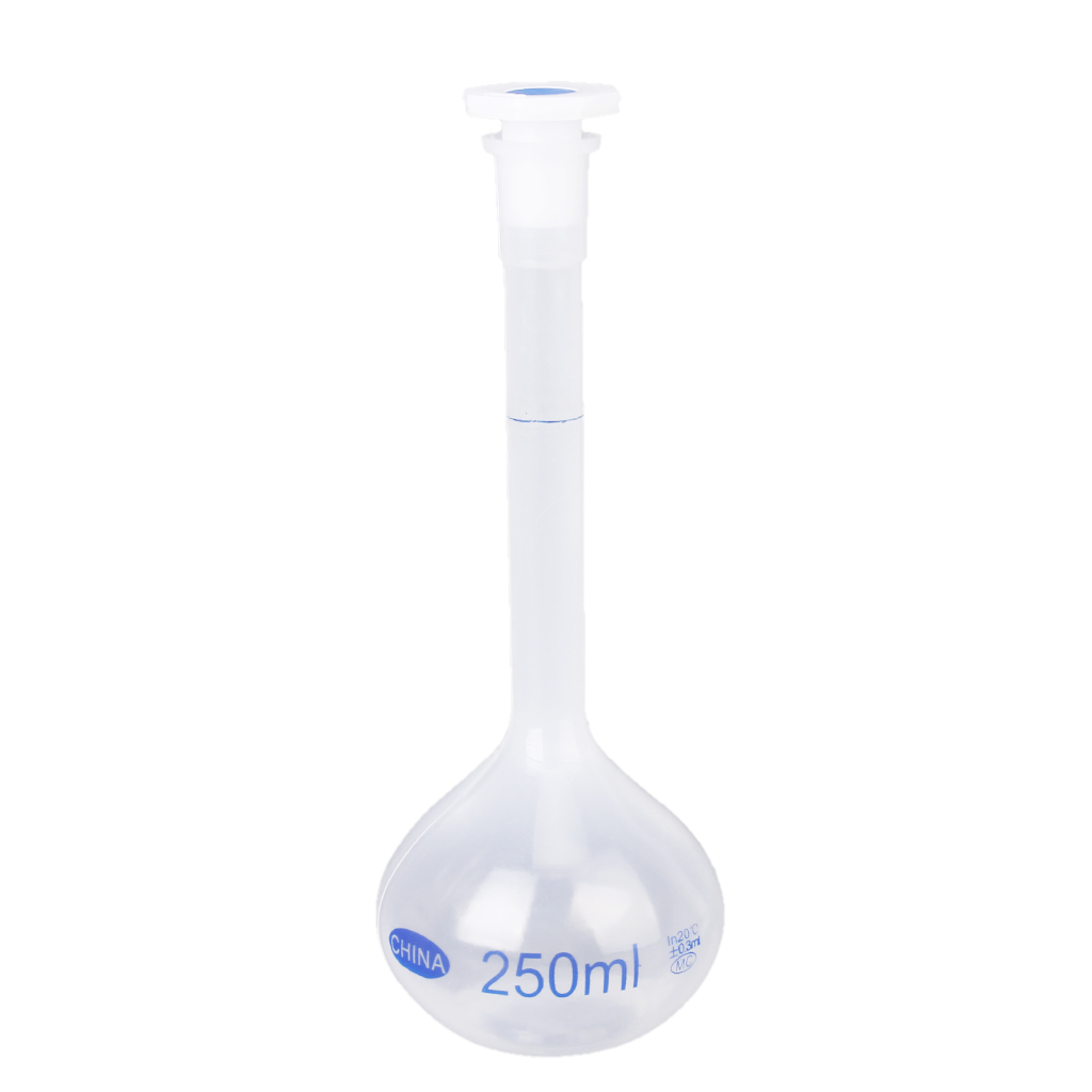 250ml Plastic Volumetric Flask with Cap