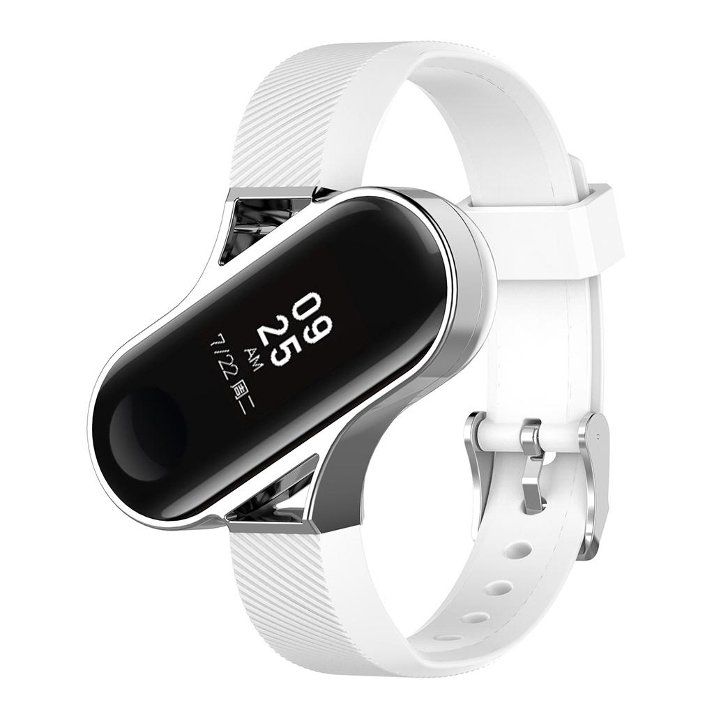 Smart Bracelet Replacement Wristband for Xiaomi Mi Band 3 white