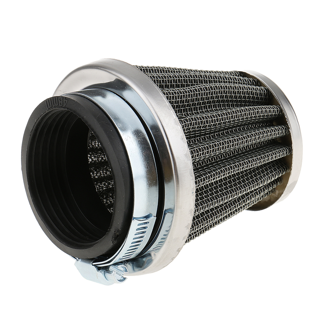 Cone Cold Air Filter Intake Cleaner Inlet for Motorcycles 48mm