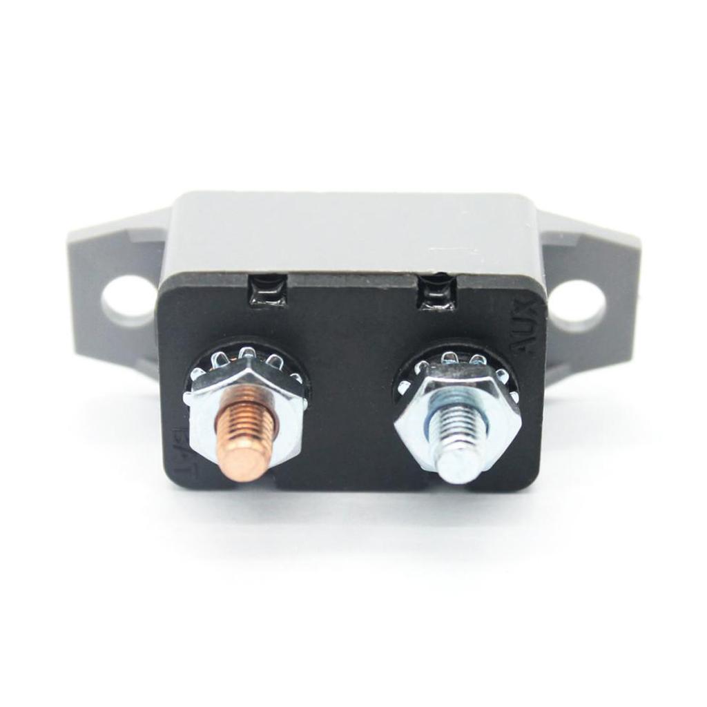 3x12V-24V Car Marine Boat Audio Circuit Breaker Manual Reset Fuseholder 50A