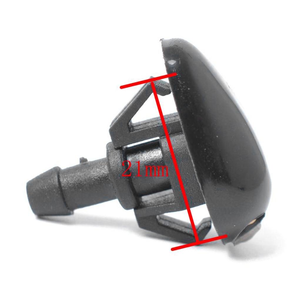 6x1 Pair Windshield Washer Fluid Spray Jet Nozzles for   Frontier Xterra