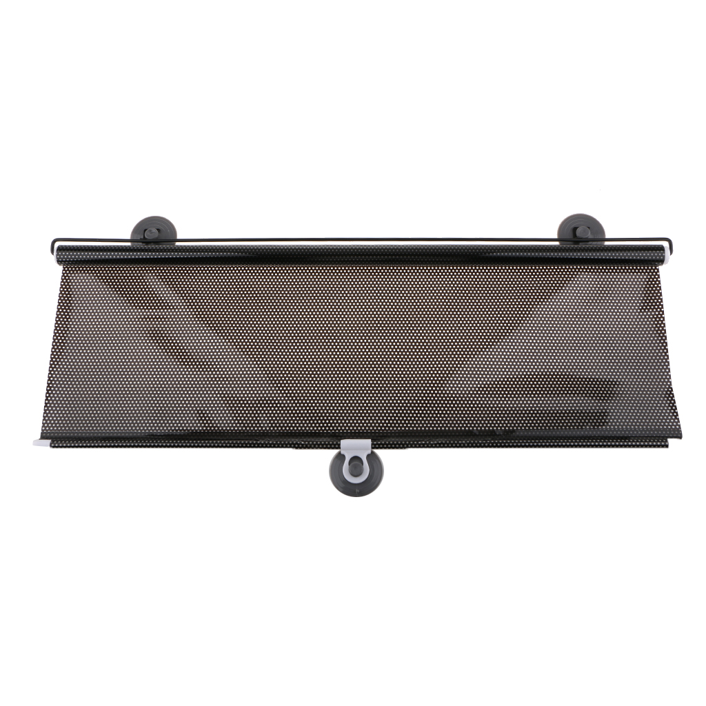 Retractable Car Window Curtain Sun Shade Side Sunshield Block Visor 68x125cm