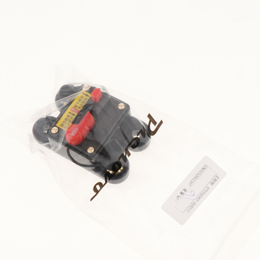 Circuit Breaker Manual Reset Inline Fuse Holder Inverter WP Car Parts 150A