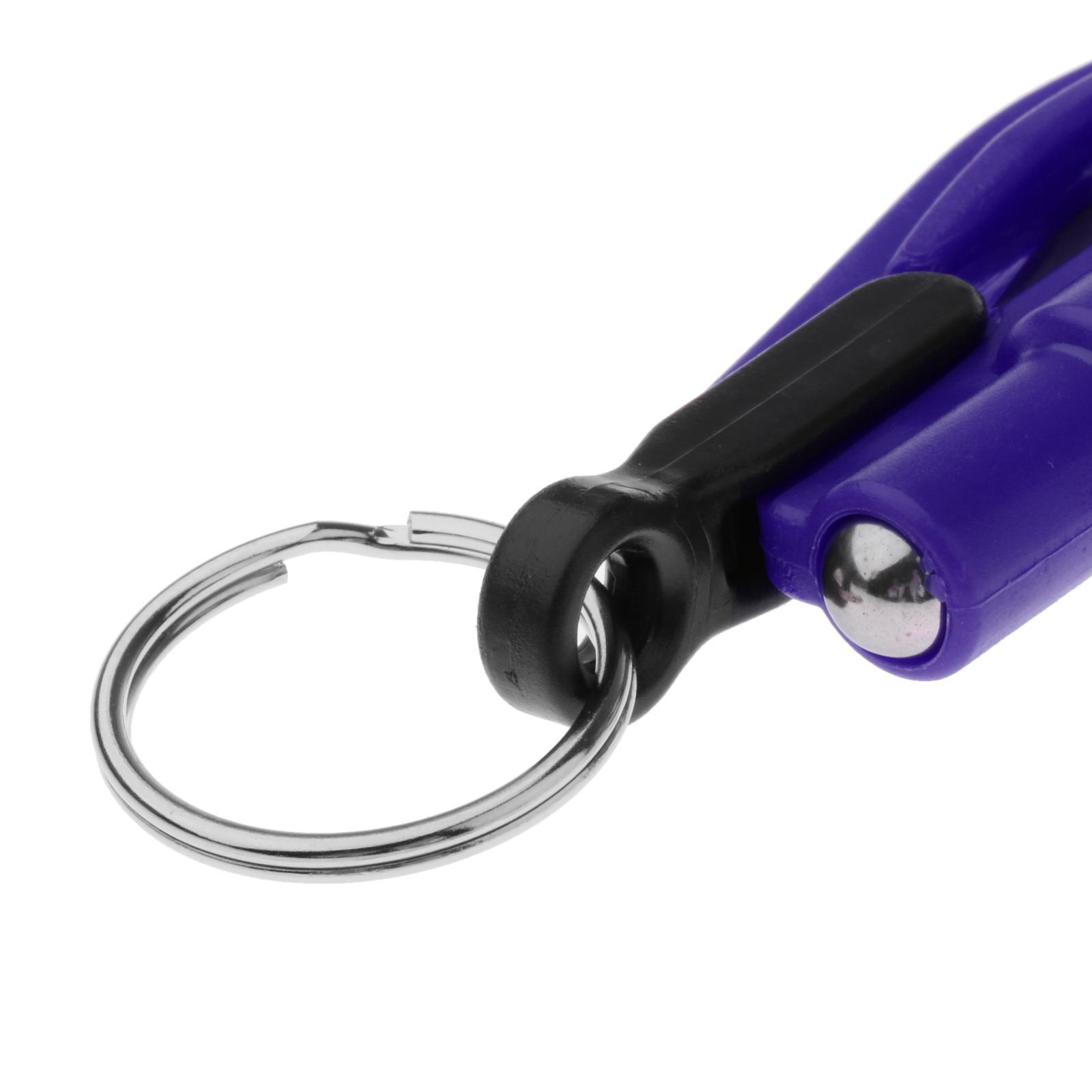 5xCar Escape Tool Safety Hammer Emergency Seatbelt Window Breaker Blue