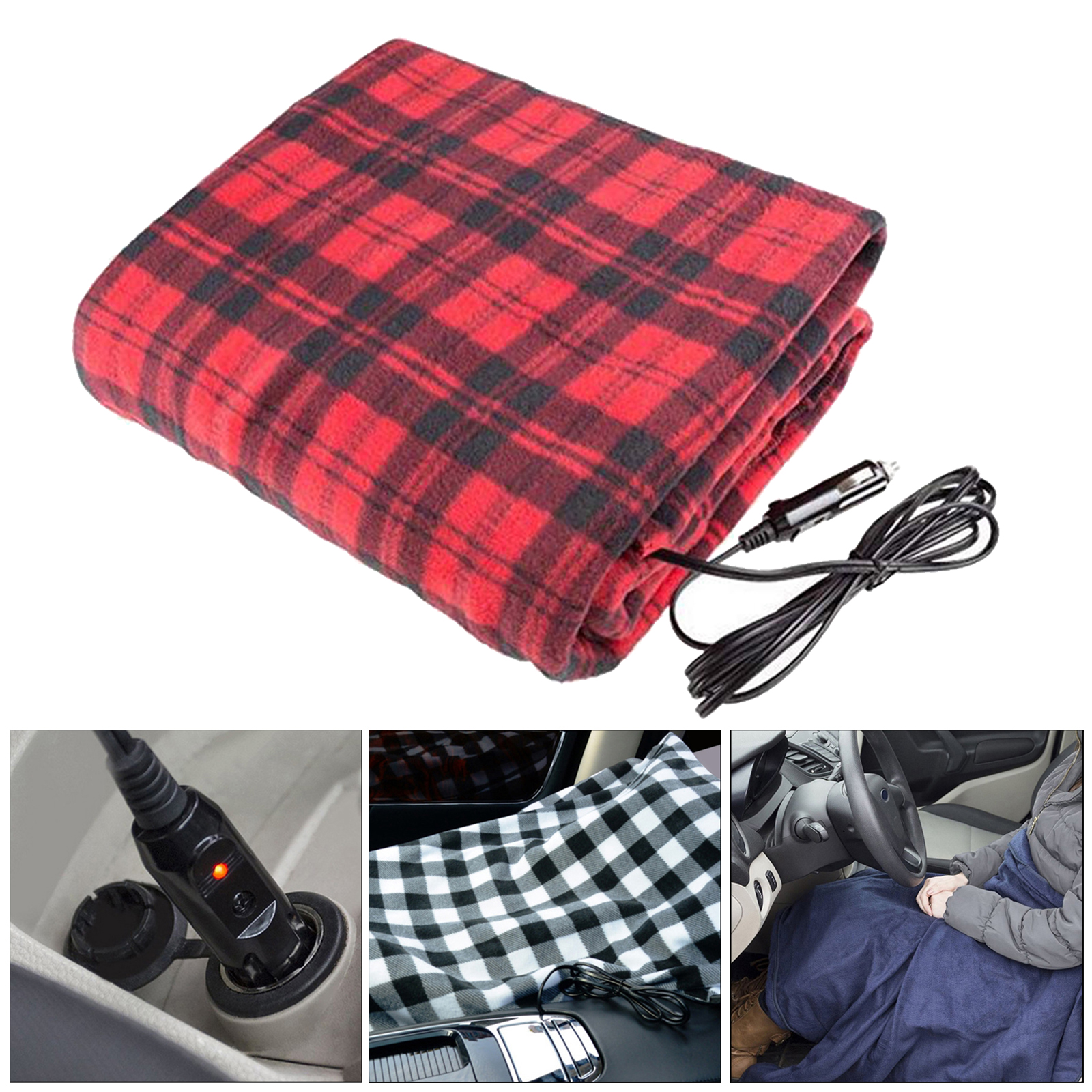 Vehicles Electric Heated Pad Heating Mat for Trucks SUV Traveling Style 2