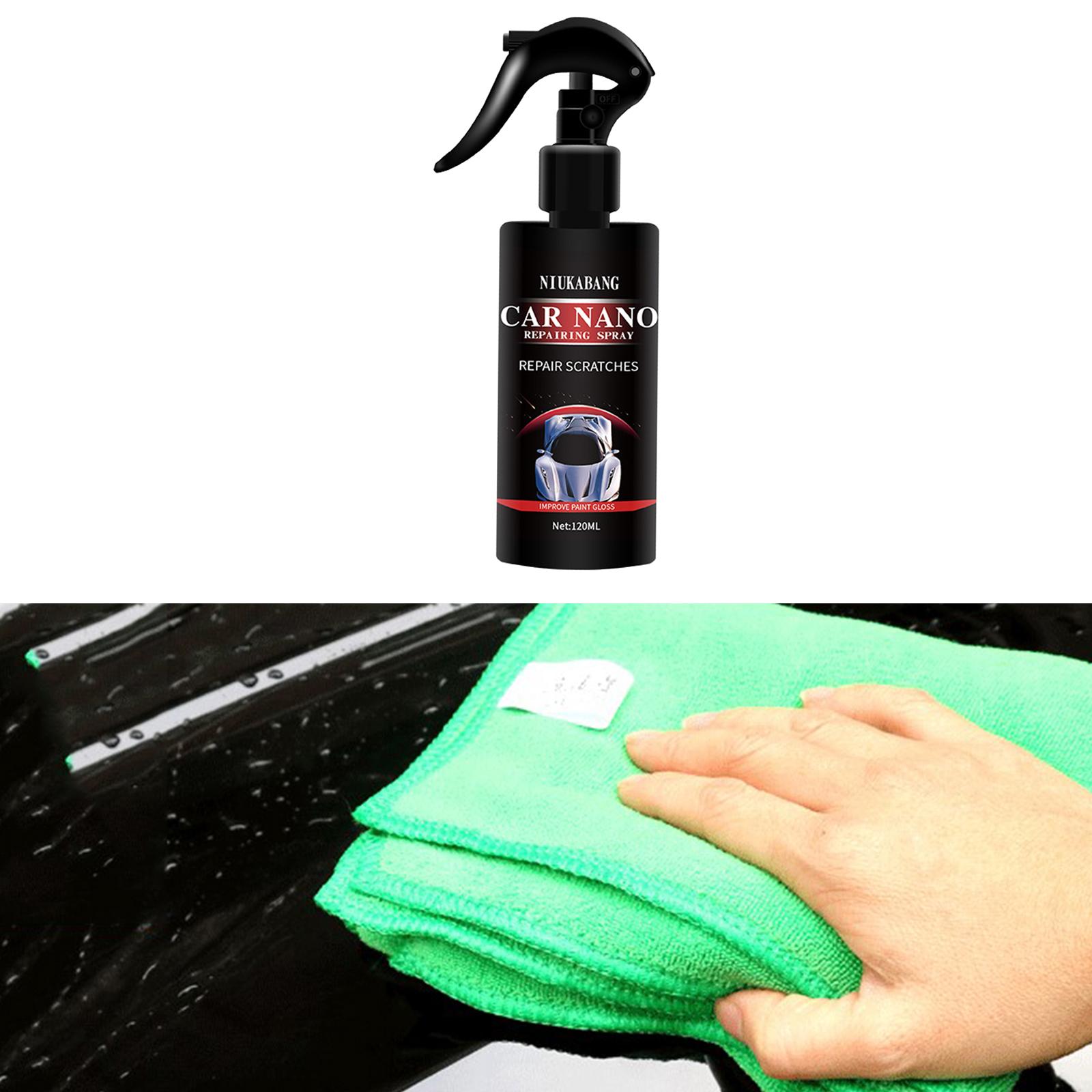 Car Scratch Paint Care Nano Repairing Spray Improve Hardness 120ml