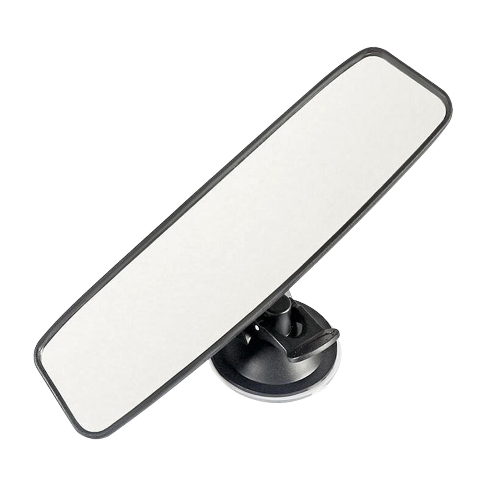 Car Truck Rearview Mirror Durable Anti Glare Universal 240x65mm White