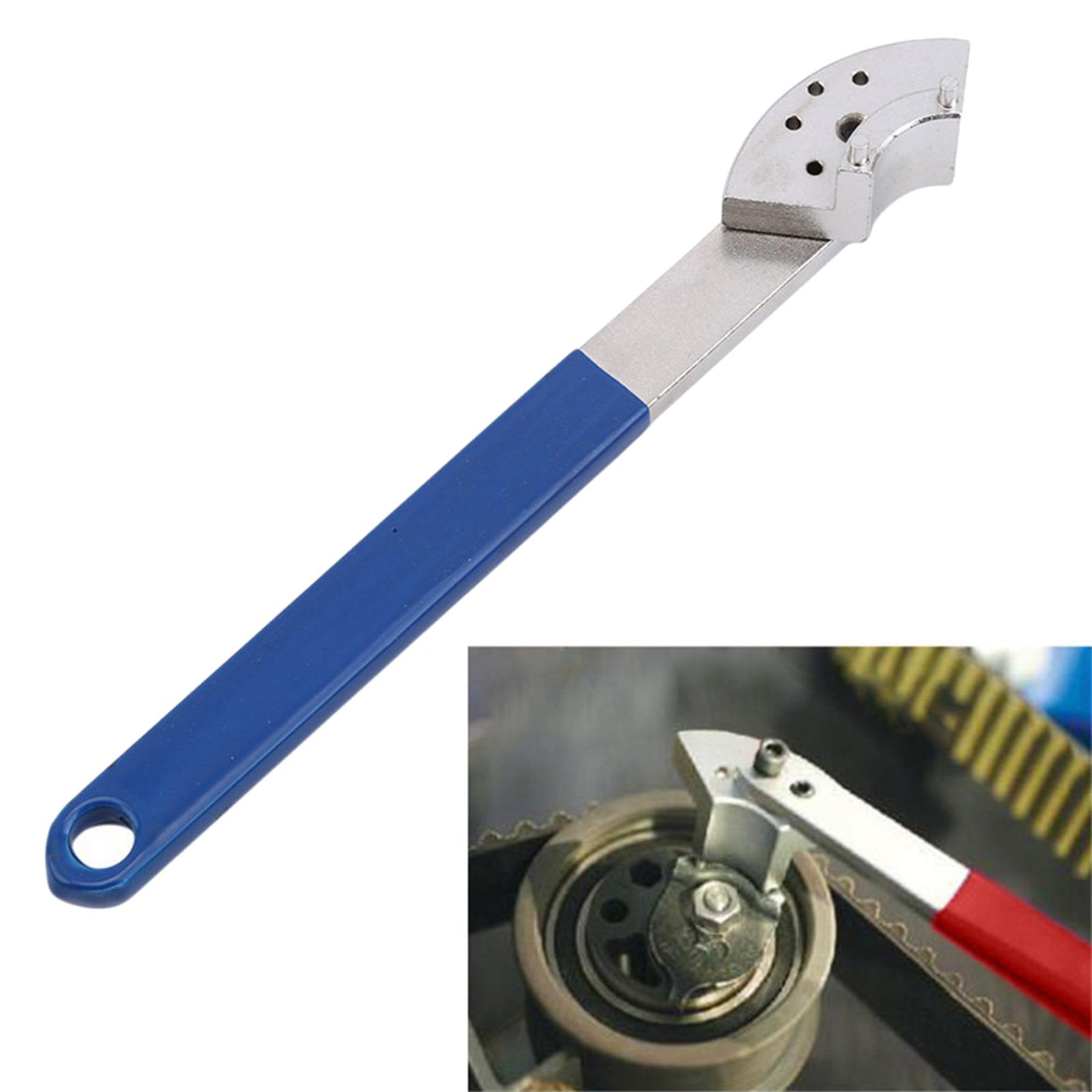 Car Timing Belt Tension Pulley Wrench Tool Easy to Use Tensioning Blue