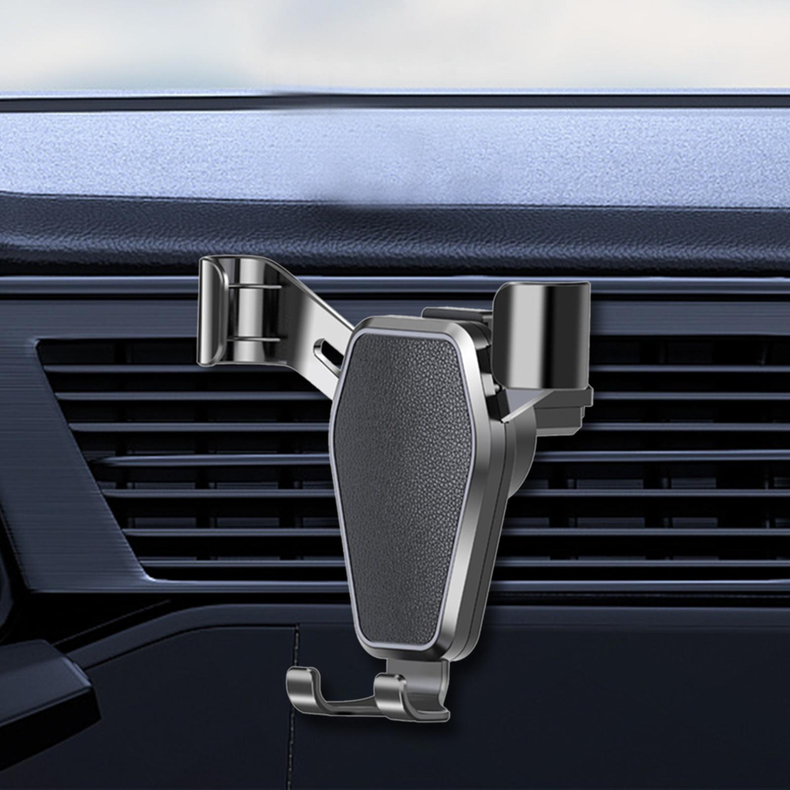 Car Vent Phone Holder Gravity Linkage Design Multiple Viewing Angle Stable