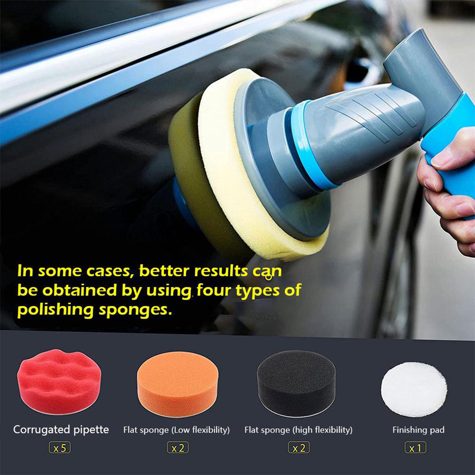 4x12x Buffing Polishing Pads Automotive Polisher for Automotive Detailing 3inch