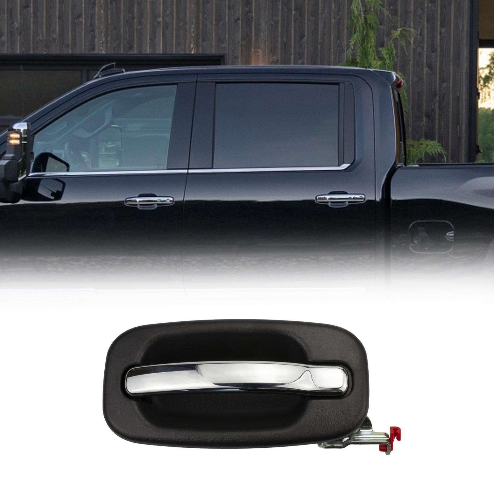 Car Exterior Door Handle Car Accessory for GMC Sierra 1500 3500 Durable Rear Right 15107656