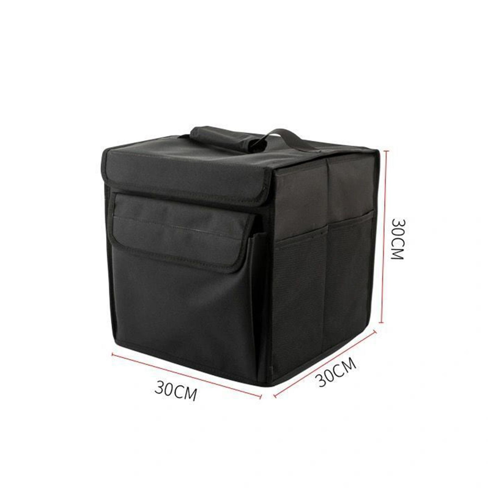 Car Trunk Organizer Bag Collapsible Organizer Storage for RV Automotive S 30x30x30cm