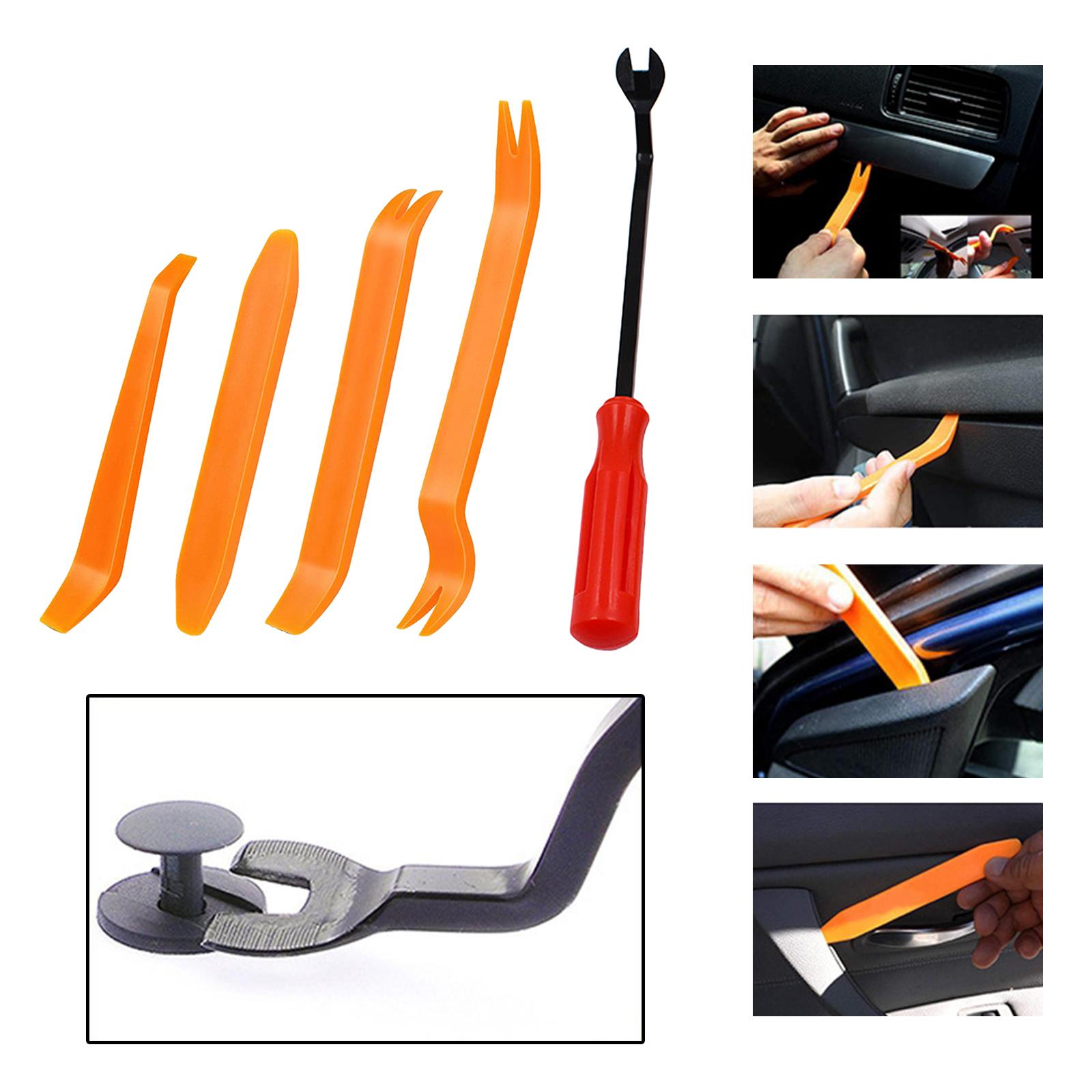 5x Trim Removal Tool Kit Dismantle Kit Pry Tool Kit for Video Dashboard