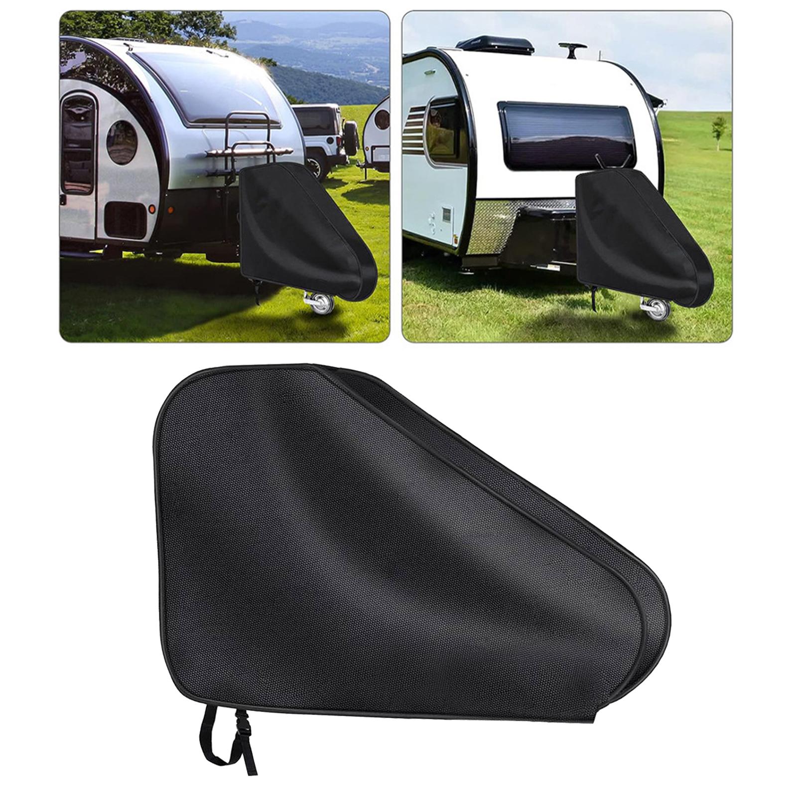 Caravan Hitch Cover Protective Cover Trailer Towing Ball Coupling Lock Cover