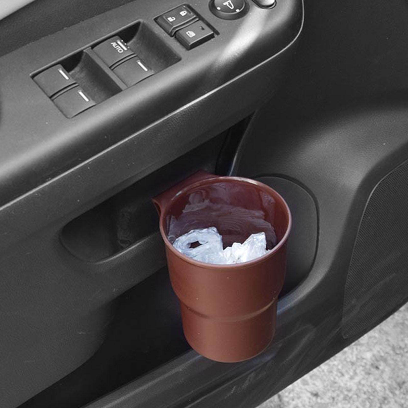 Car Air Vent Cup Holder Organizer Multifunctional Air Outlet Beverage Holder Brown