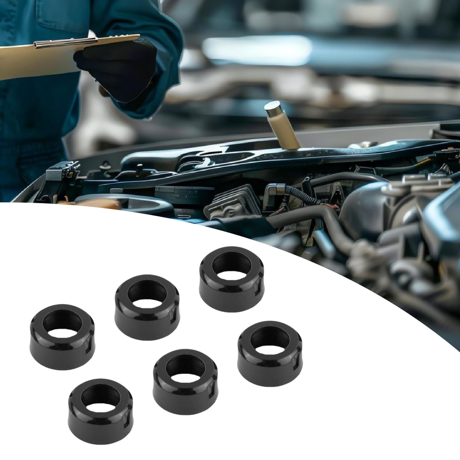 6Pcs Fuel Injector Seal Adaptor Truck 926028 1F2213254 1F8213250 F77Z9G512AA