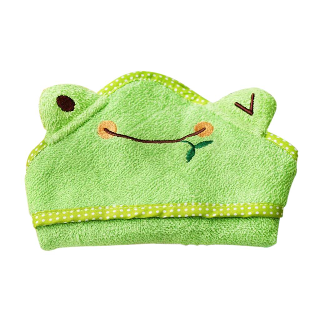 Pet Dog Cat Frog Design Puppy Bath Towel Bathrobes Pajamas Blanket Green M