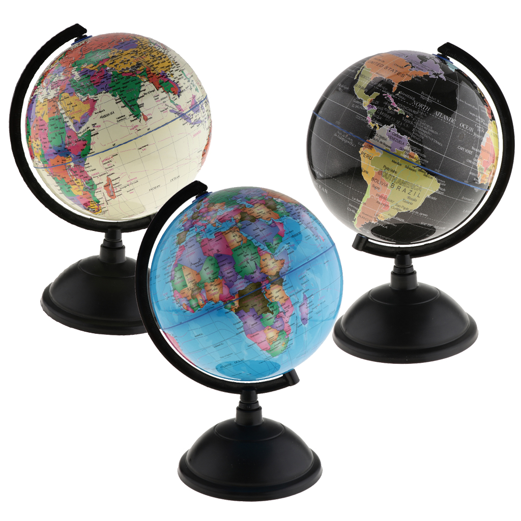   interactive World Globe Educational Learning Toys Kits 20cm Black