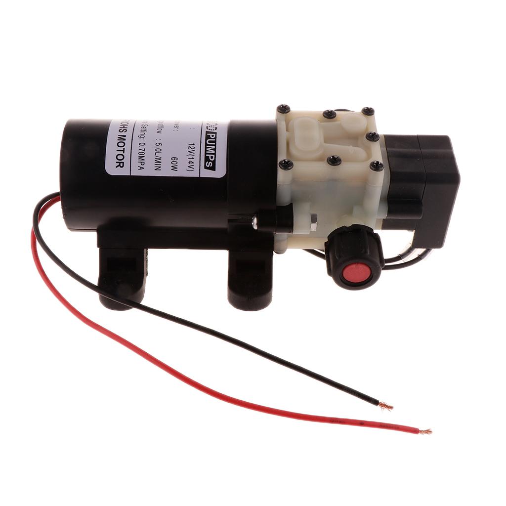 Durable Electric Water Pump Micro High Pressure Diaphragm Water Sprayer 12V