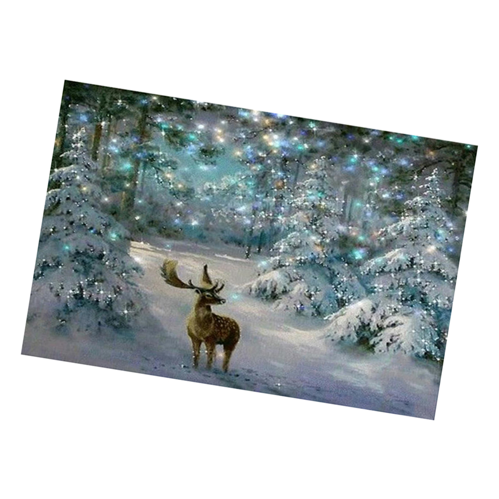 Diamond DIY Painting Embroidery Rhinestone Painting Cross Stitch Kit - Deer