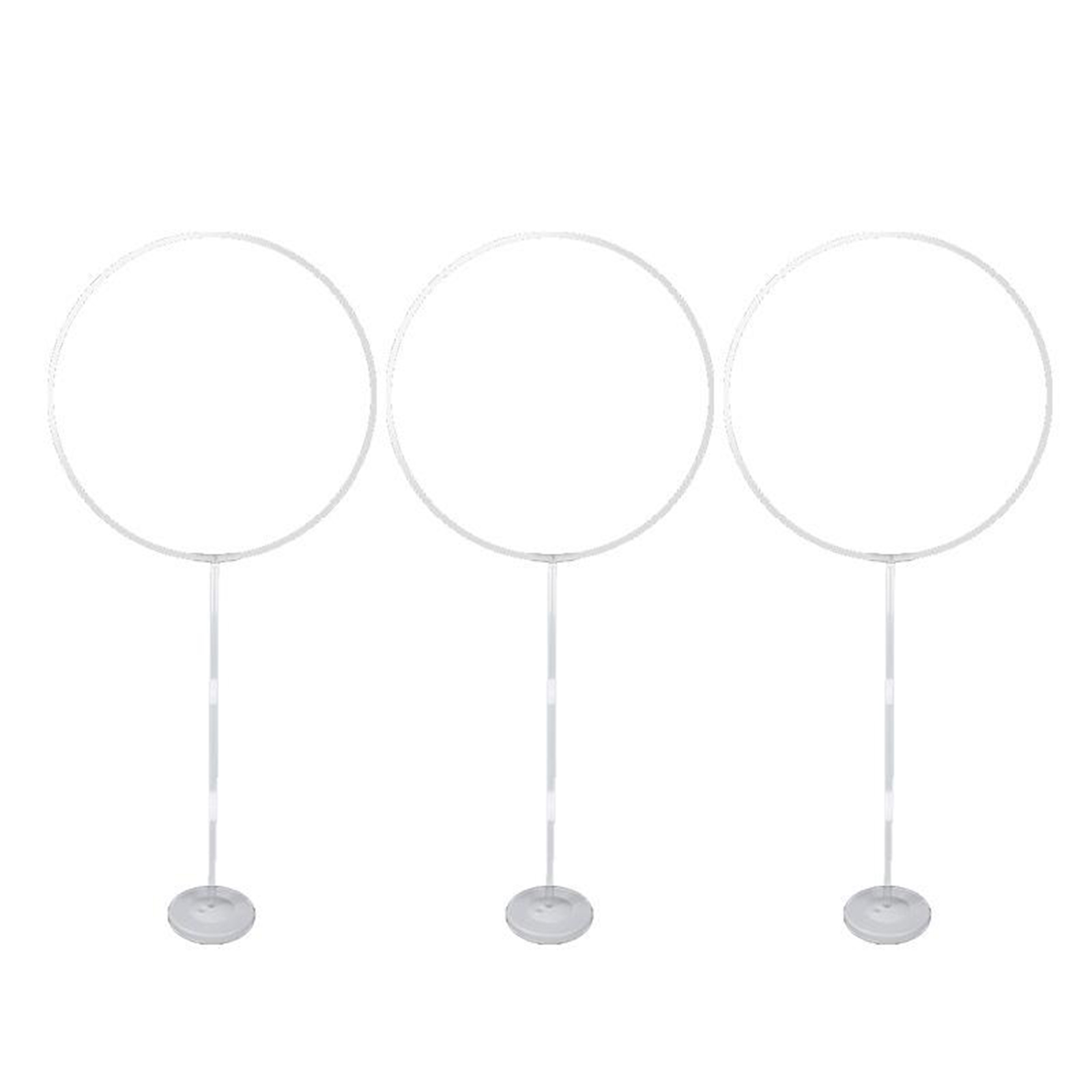 Round PVC Balloon Stand Wreath Ring Holder Wedding Party Valentine's Day
