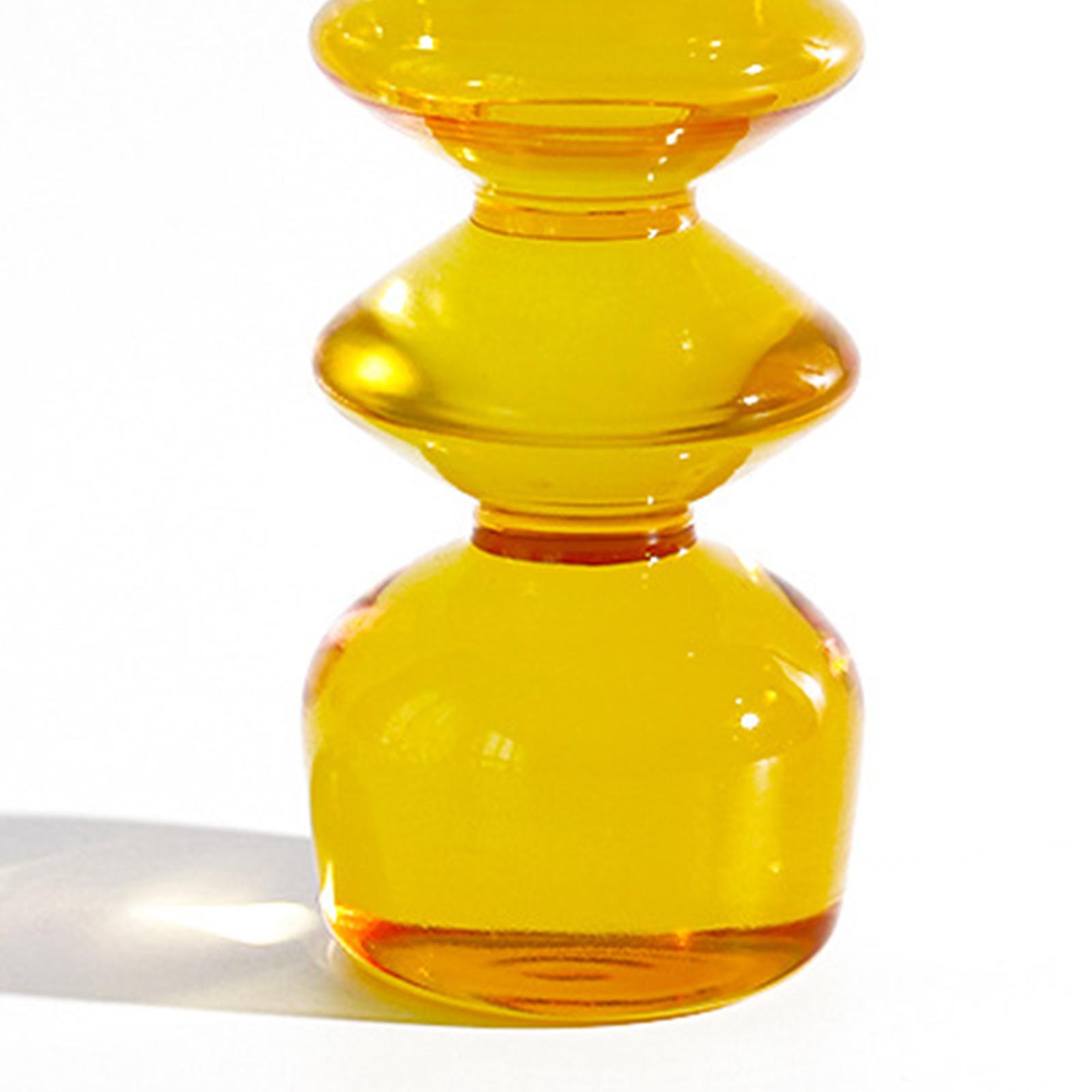 Modern Glass Flower Vase Table Hydroponics Terrarium Plant Holder 