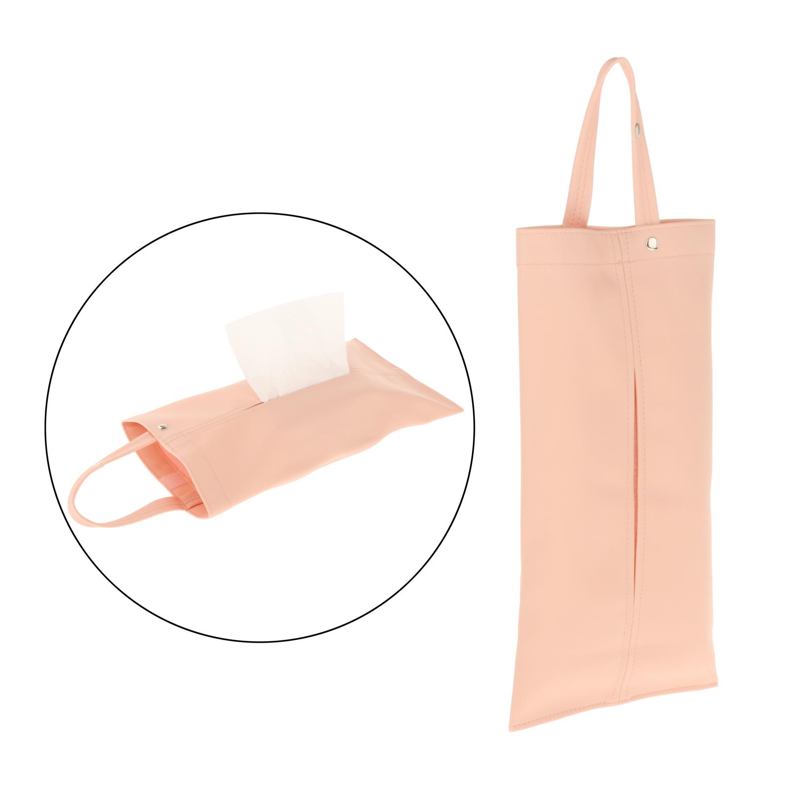 Tissue Bag Holders Tissue Cover Napkin Holder Paper Holder Light Pink