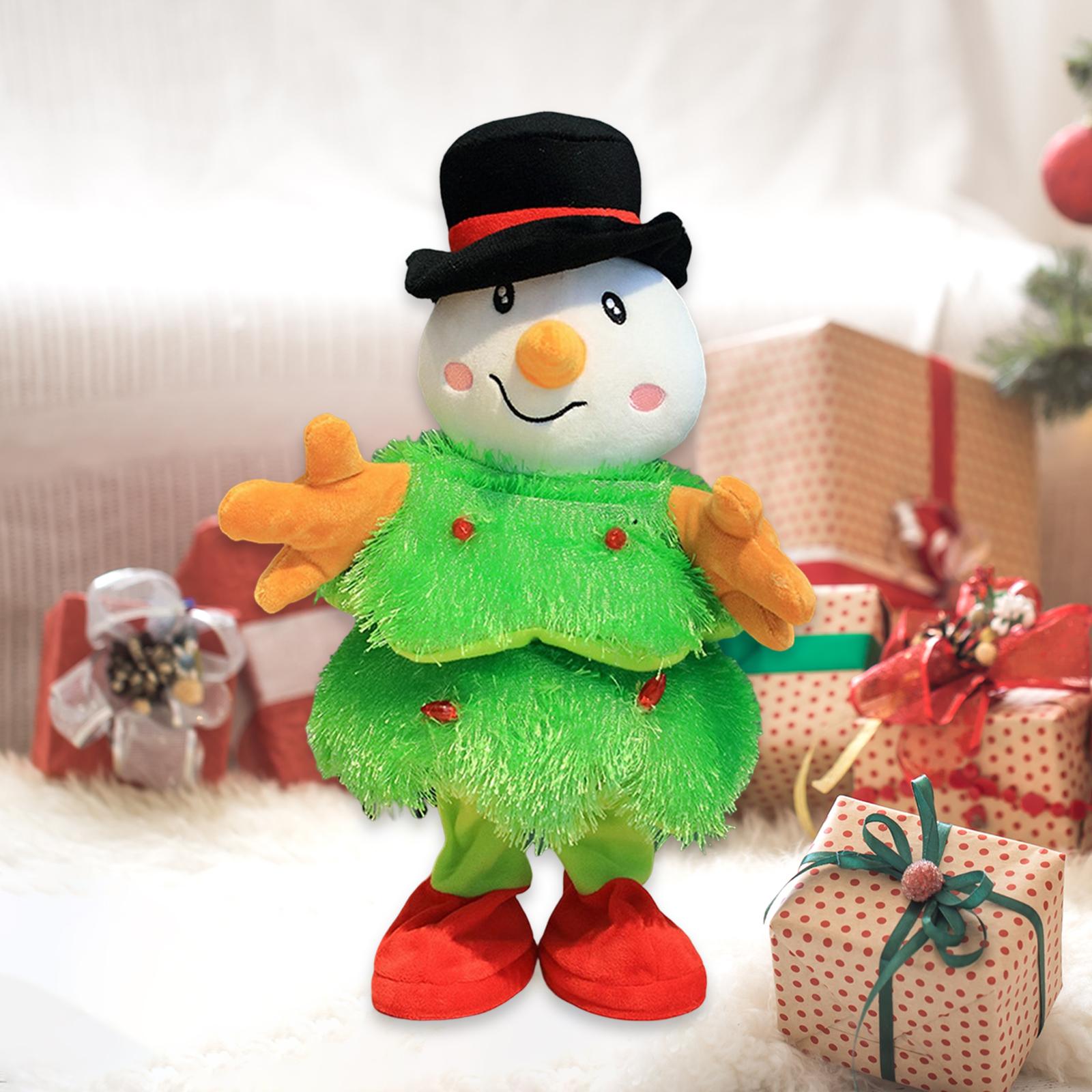 Christmas Tree Doll Plush Toy for Decorations Restaurant Bedroom StyleF