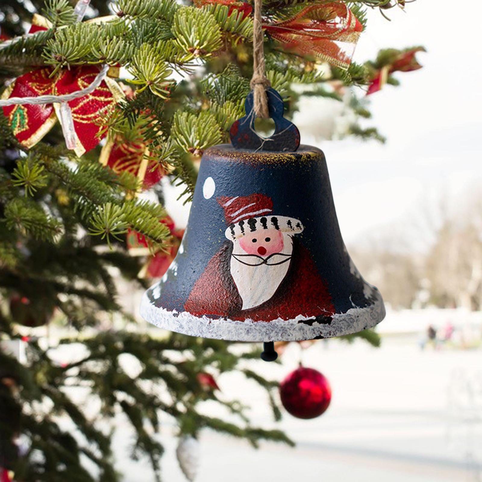 Christmas Hanging Bell Ornaments Hotel Pendant Home Santa Claus