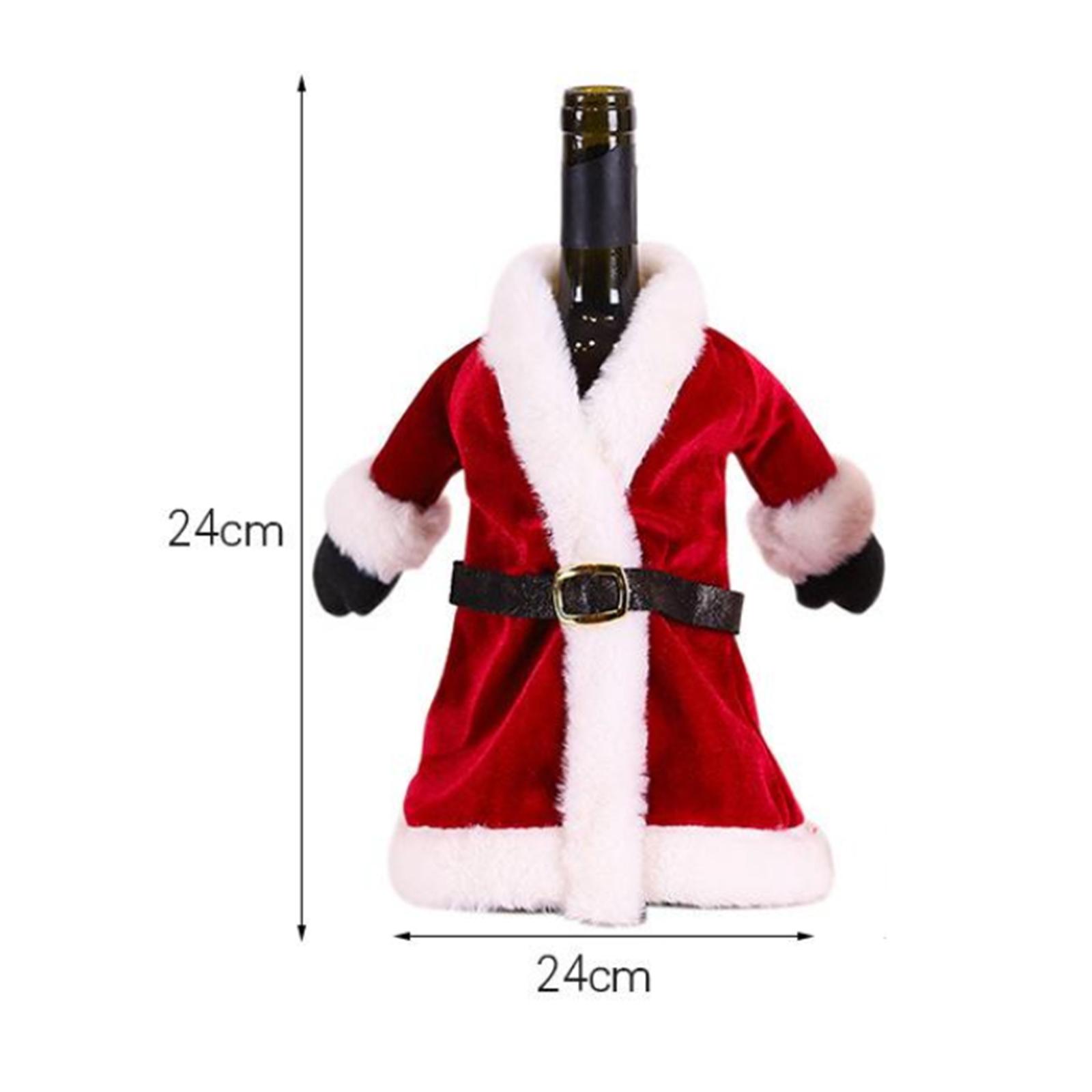 Christmas Bottle Cover Bag Bottle Bag Reusable for Birthday Holiday Xmas