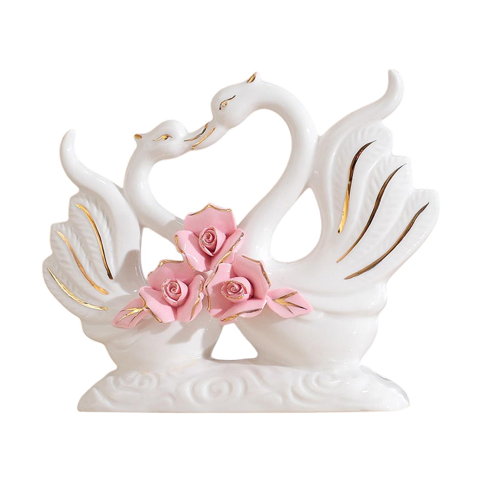 Swan Figurines Ornament