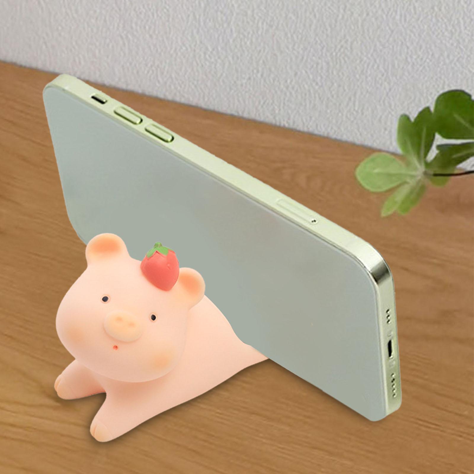 Cute Animals Phone Holder Phones Rack Smartphone Bedroom Cellphone Bracket Pig