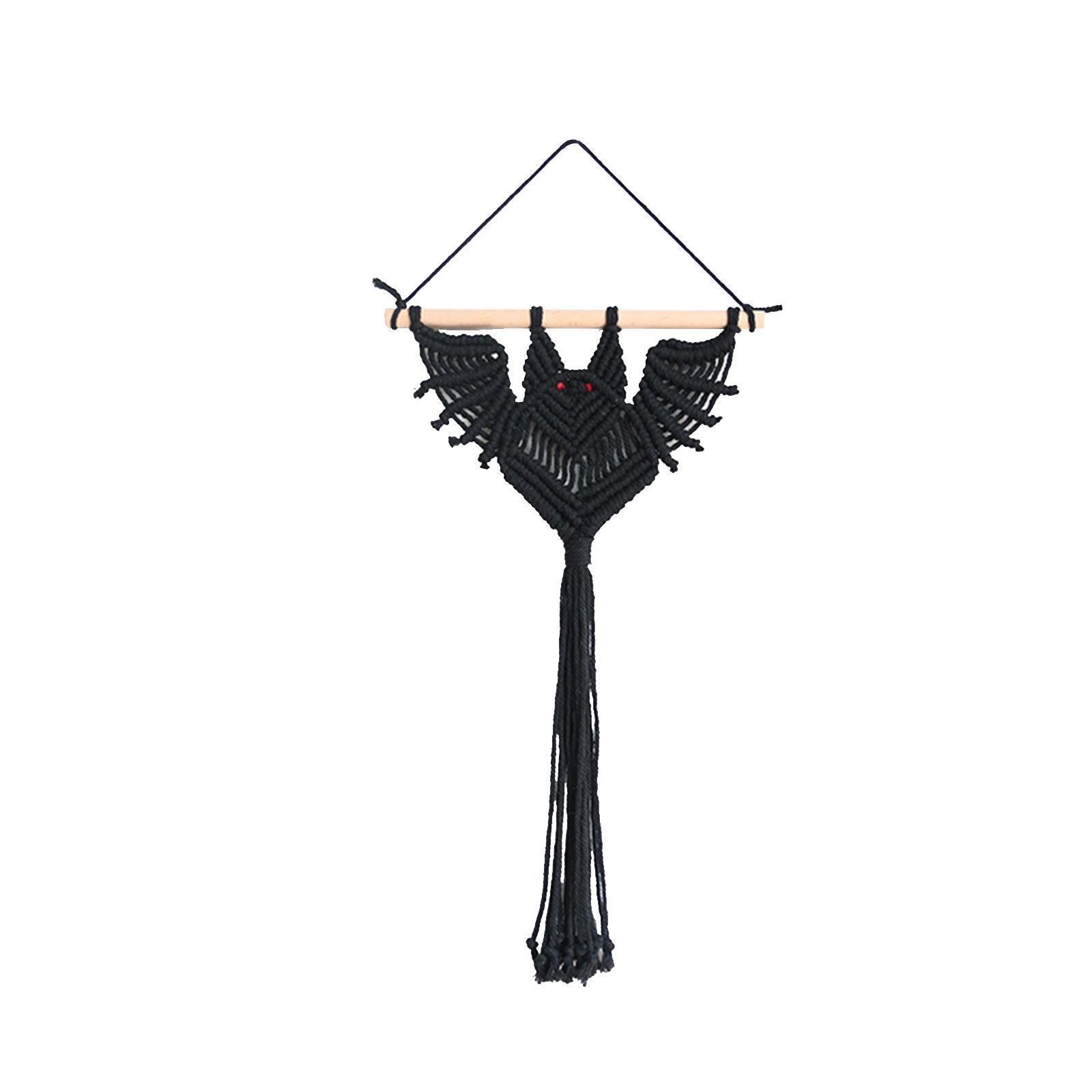 Bat Macrame Wall Hanging