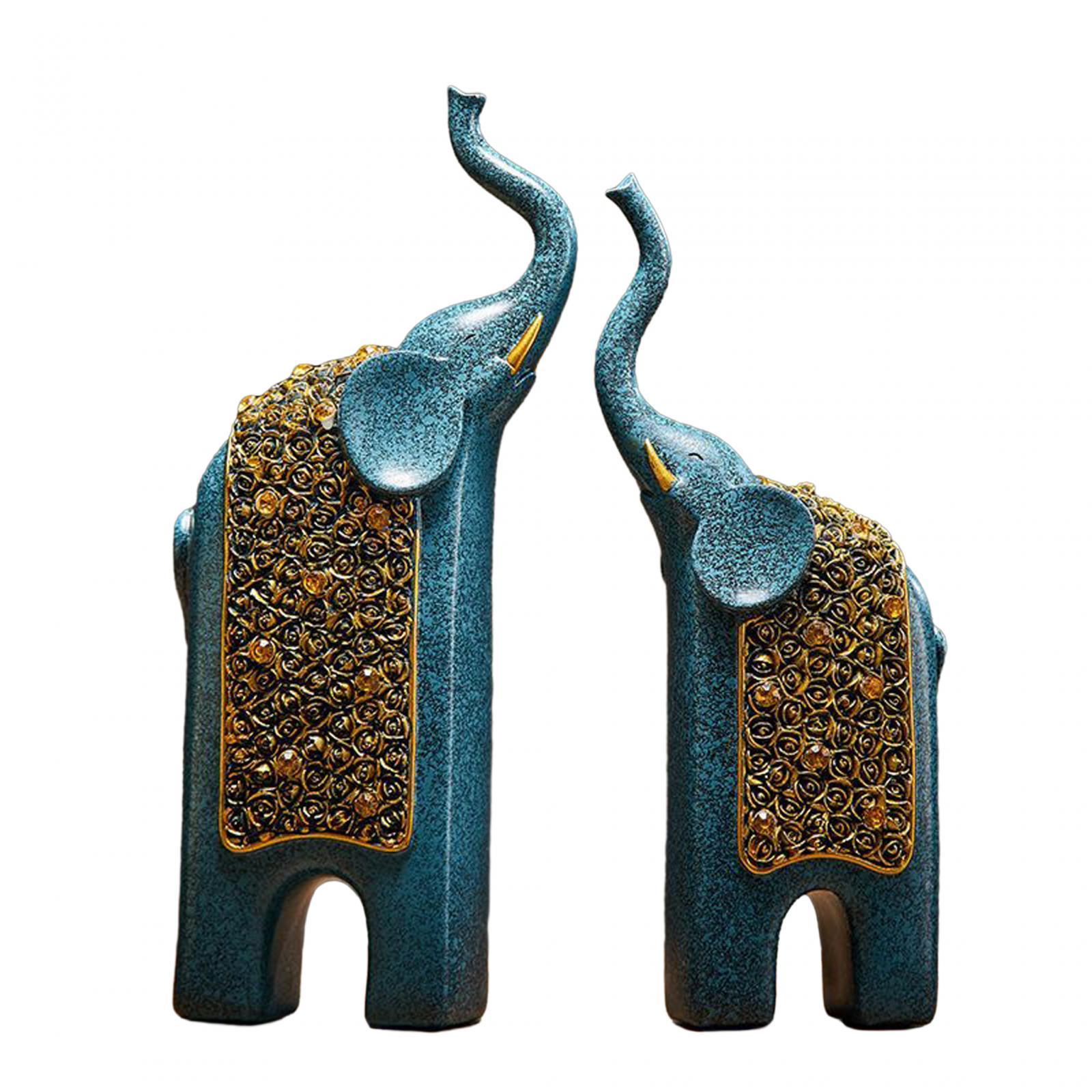 Elephant Statues Resin