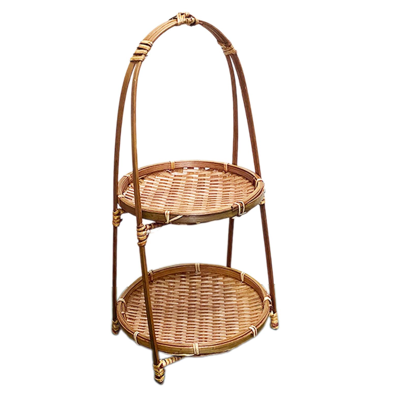 Bamboo Woven Fruit Basket