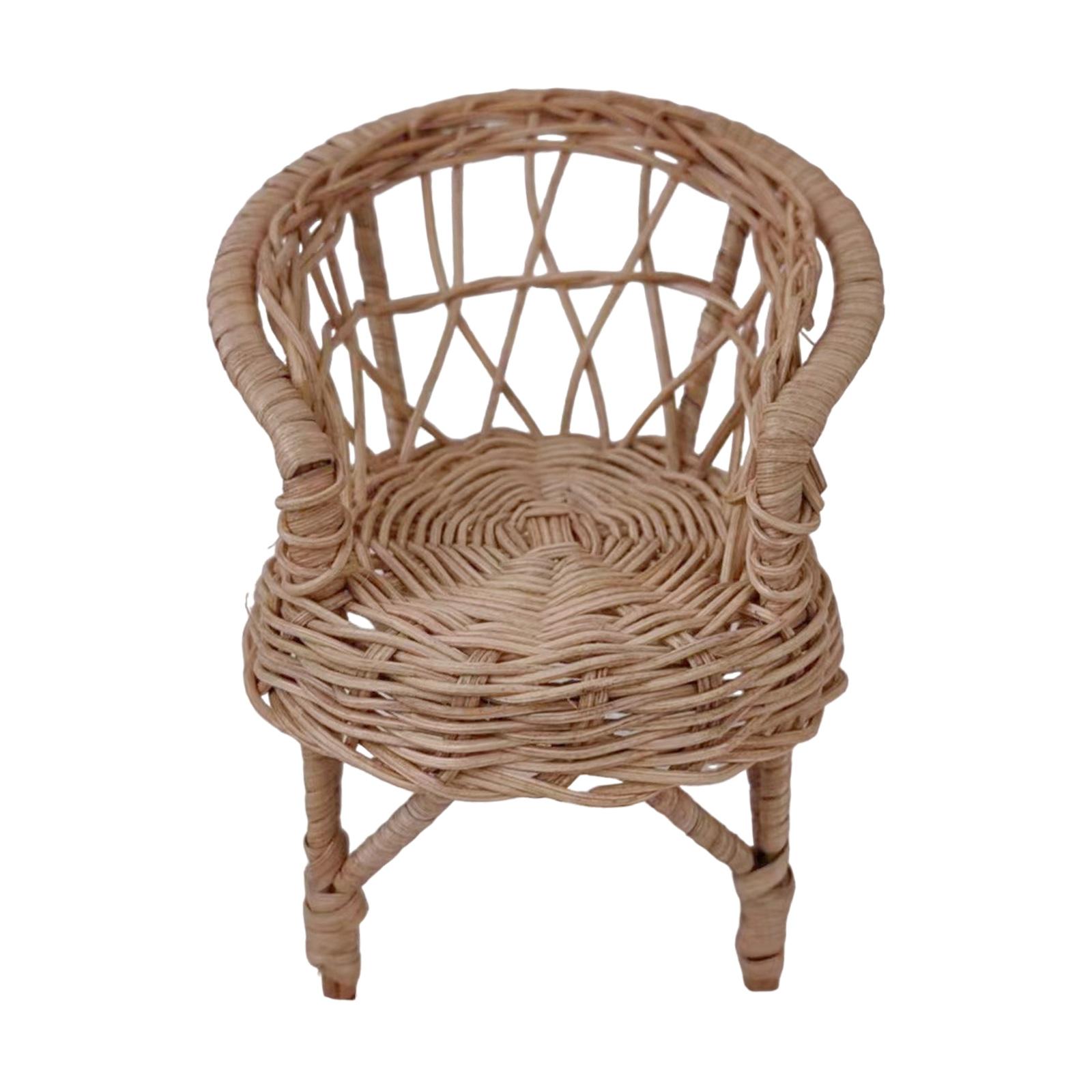Dollhouse Rattan Chair
