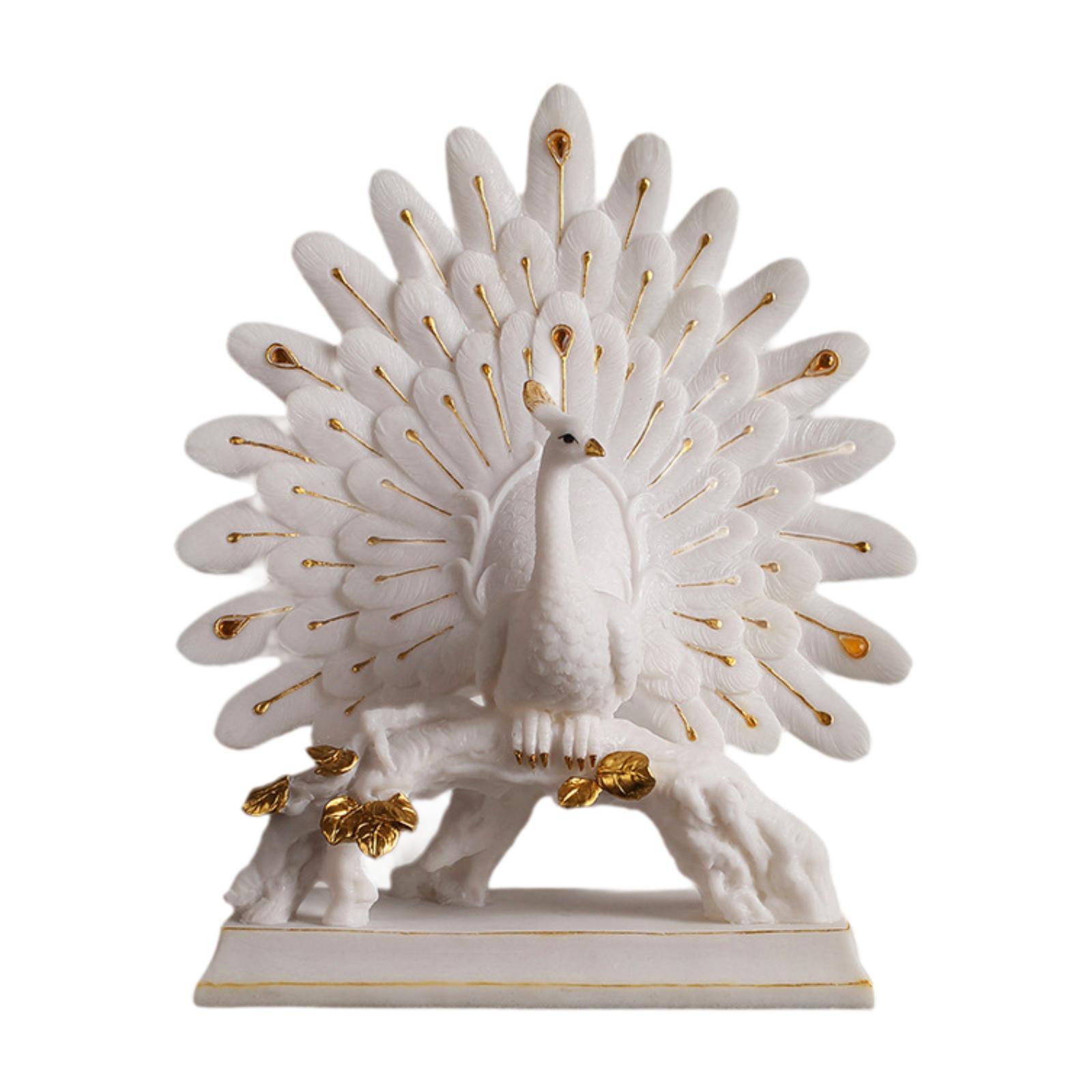 Peacock Statue Resin